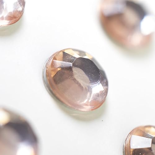 Miniatura 4 de Gemas doradas para el cabello, lámina de diamantes de imitación autoadhesivos, 172 gemas, 3 tamaños, aspecto creativo espectacular, ideal para niños