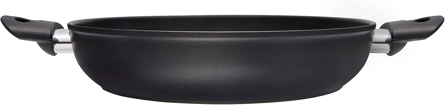 Fissler 045-501-28-100 Serve Pan, 11.0 inches (28 cm), IH Compatible, 3-Layer Fluorine Coating, Gas Fire/Induction Compatible
