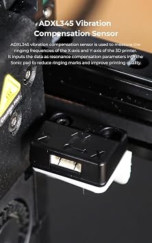 Creality Ender-3 V3 KE G-Sensor ADXL345 Vibration Compensation Sensor for Creality Nebula Smart Kit, XYZ Axis Reducing Ringing, Precise Sensing Control, Must-Have for Perfect Works
