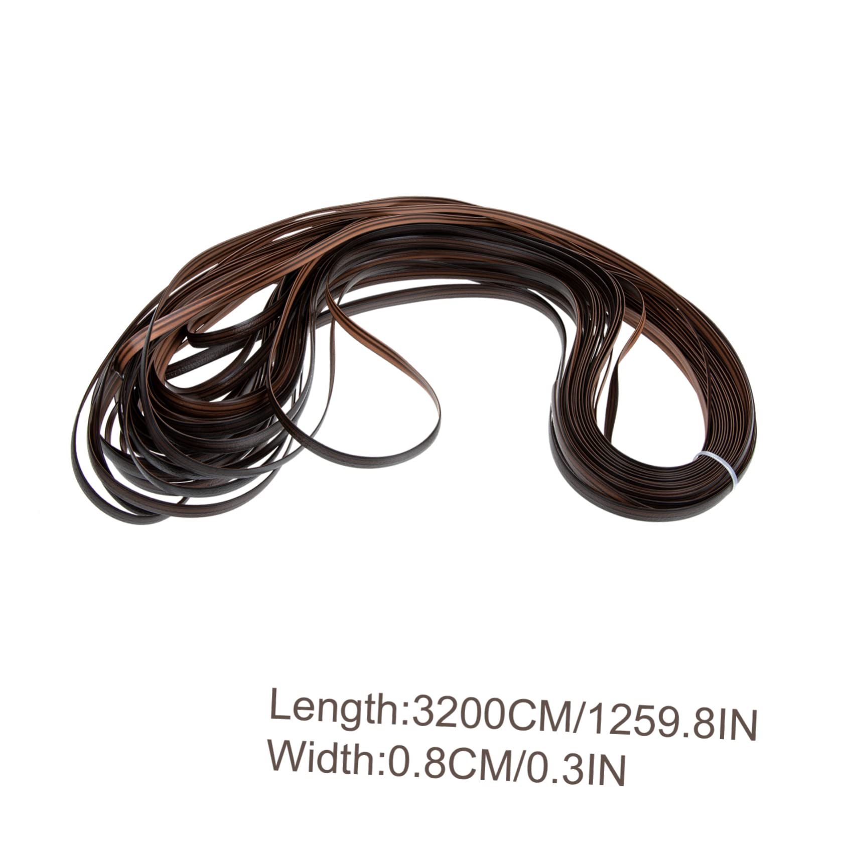 Housoutil Flat Rattan Material Roll Rattan Weaving Sheets for Chair Table Basket Repair