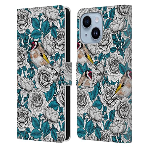 Étui floral Rose Blanche pour iPhone 14 Plus, la housse idéale en terrasse