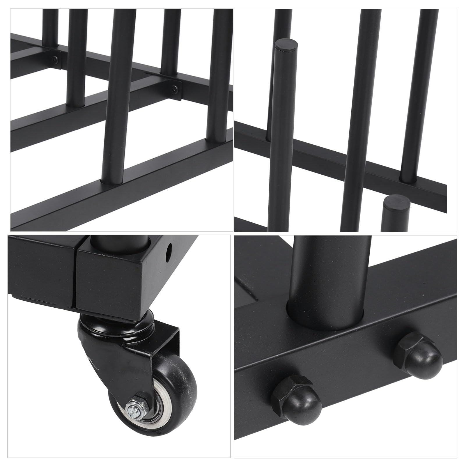 Fafeicy Cartro de Almacenamiento de Vinilo, Soporte de Medios Rodantes de Servicio Pesado con 16 Rollos de Capacidad de 1200 Lb, para Carteles de Carteles Rollos de Vinilo