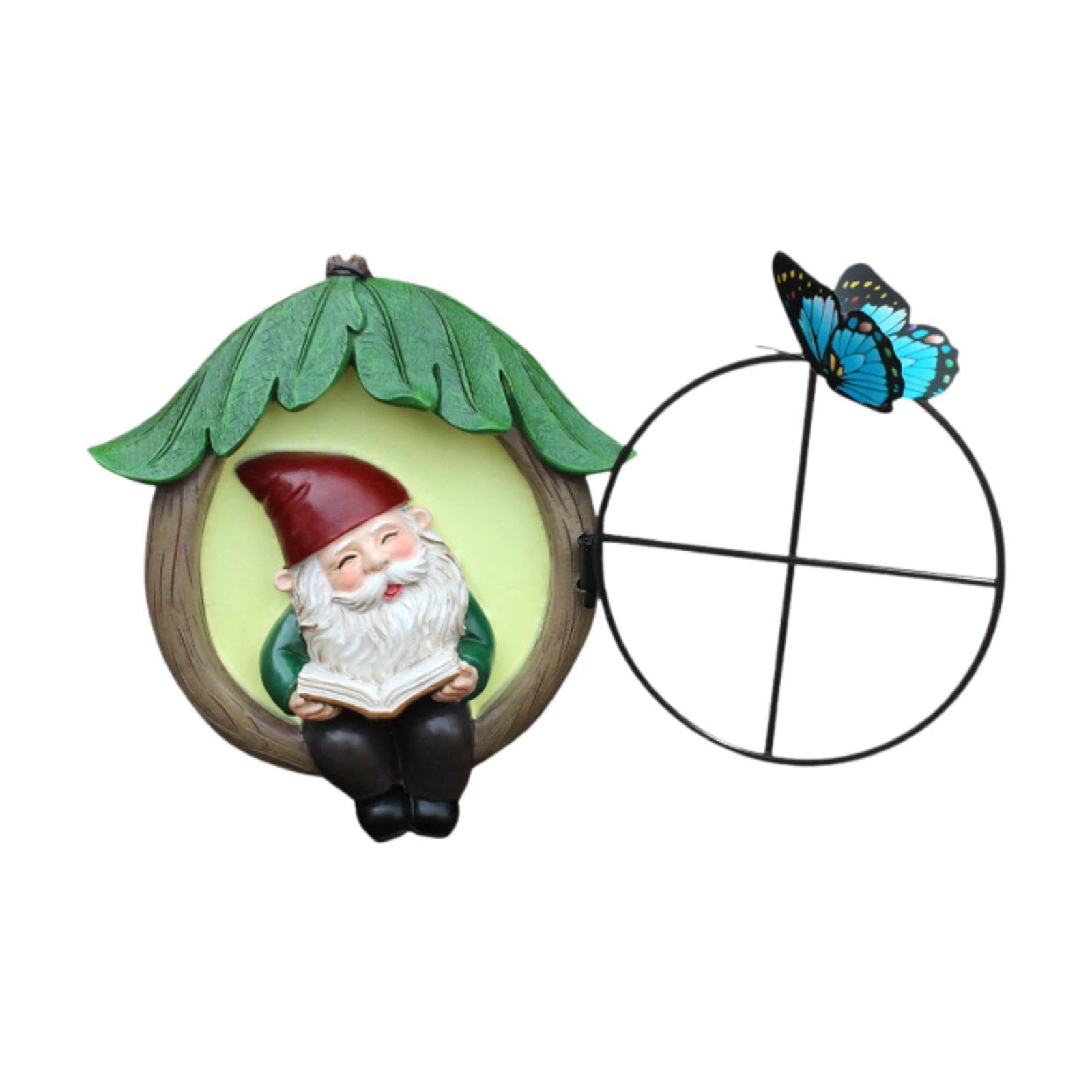 Garden Gnome Tree Decor Decorative Craft Garden Decor for Lawn Patio Outside-image-35