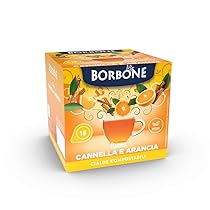 Caffè Borbone Tisana Cannella e Arancia – 72 cialde (4 astucci da 18 cialde) – Sistema ESE