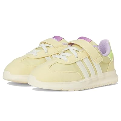 adidas Kids Disney Run 70s 2.0 Elastic Lace Strap Shoes Kids Shoes Powder Yellow/Cream White/Powder Plum