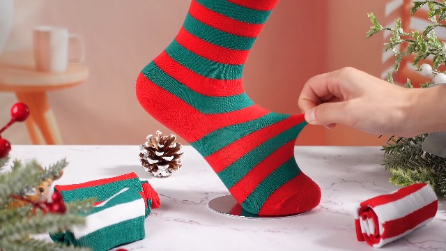 Amazon.com: Hercicy 3 Pairs Christmas Knee High Socks for Girls 