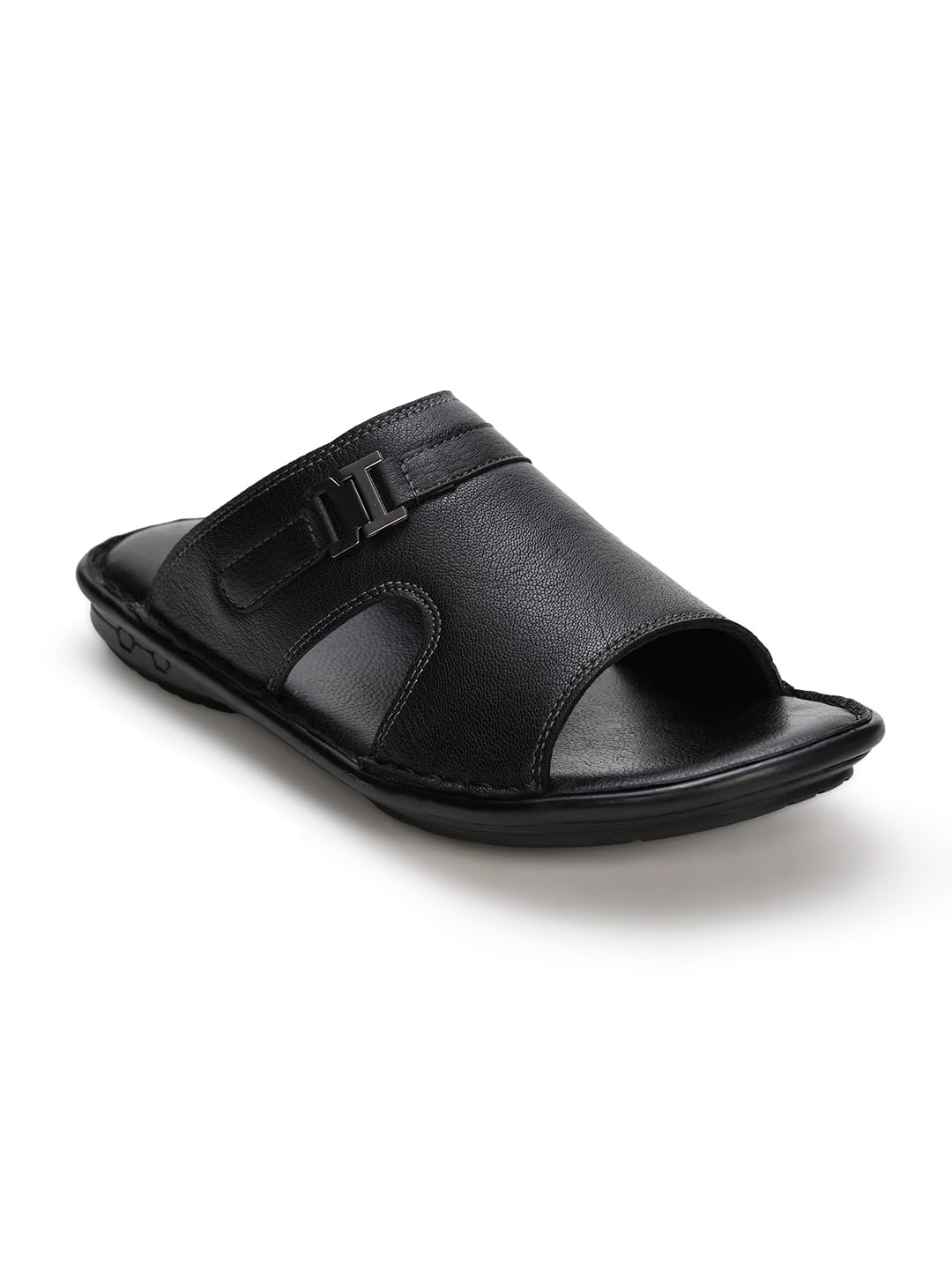 smoxx Cushioned Cork Sole Leather Slippers & Sandals | Stylish & Comfortable For Men-picture-14