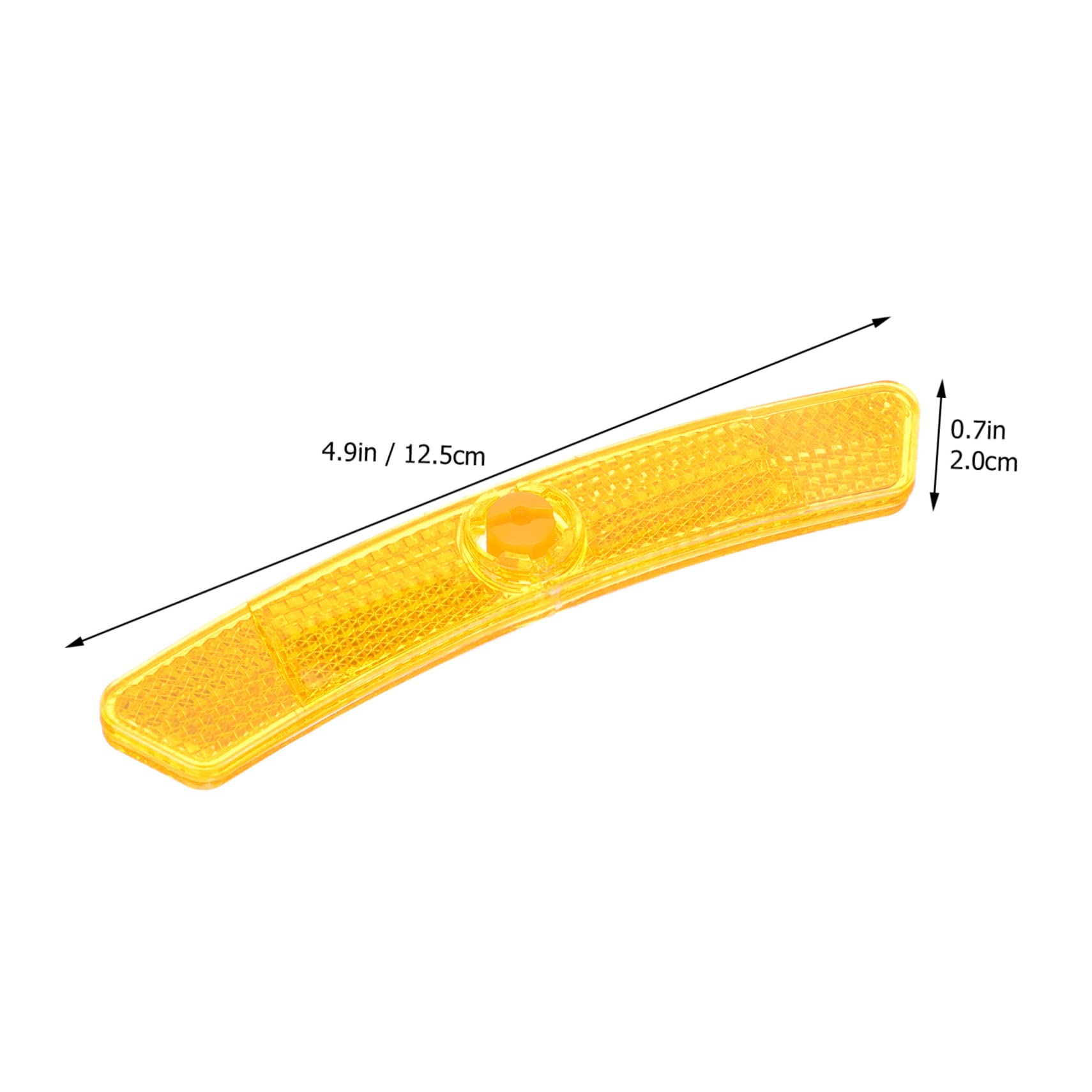 Holibanna 20Pcs Compact Bike Reflectors Replaceable Wheel Reflectors for Enhanced Night Safety Portable Reflective Signs for Bicycles and Motorbikes Essential Supplies