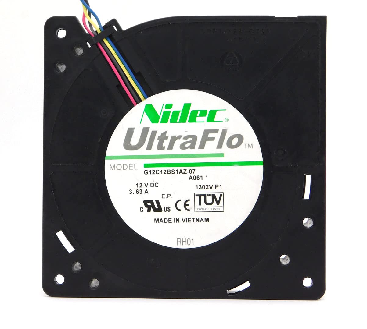 PGSA2Z 120 * 120 * 32MM DC 12V,Nidec Blower Cooling Fan 4-Wire with PWM, Pressure-optimised, Very quiet motor, Computer- Black | G12C12BS1AZ-0| 3.63AMP | (B09PDXV5DJ) Amazon Price History, Amazon Price Tracker