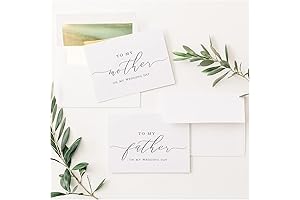 To My Mother and Father on My Wedding Day