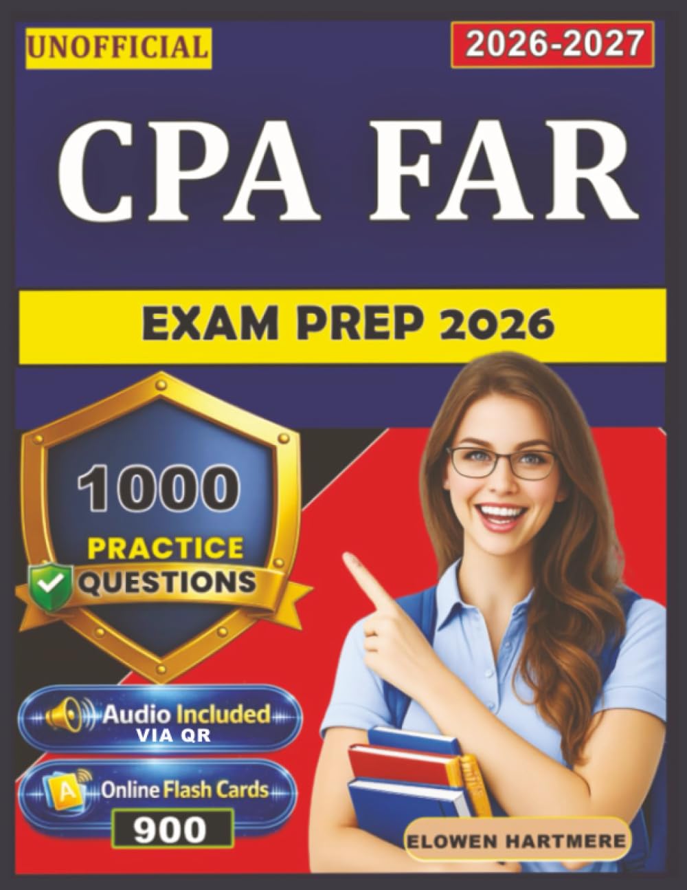 Unofficial CPA FAR Exam Prep 2026-2027: 1000 Practice Questions and Detailed Answer Rationales As Per Exam Format