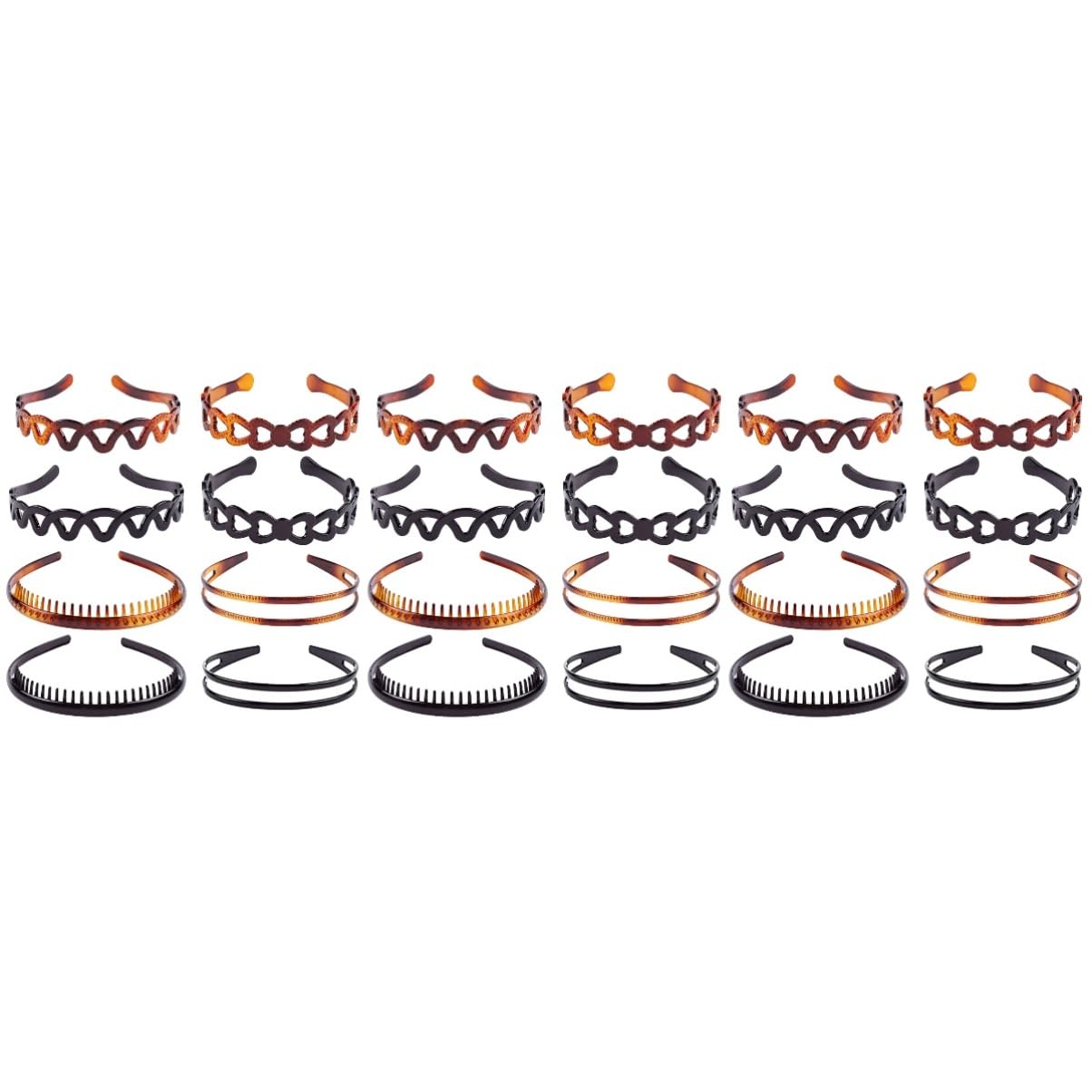 FRCOLOR Stirnbänder Stk Kopfschmuck Frauen Haare Anti-rutsch-haarband Haarreifen in Wellenform Modischer Haarreifen Persönlichkeit Stirnband Kopftaste Männer Und Frauen Mode Haarband