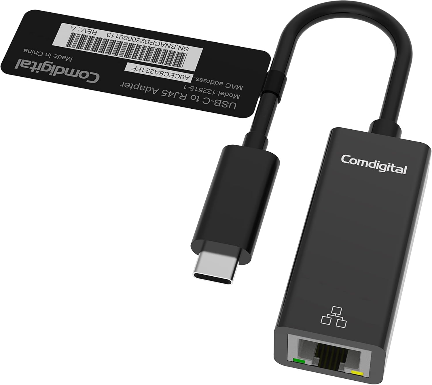 Comdigital USB 3.1 TypeC to RJ45 Gigabit Adapter(Supports PXE