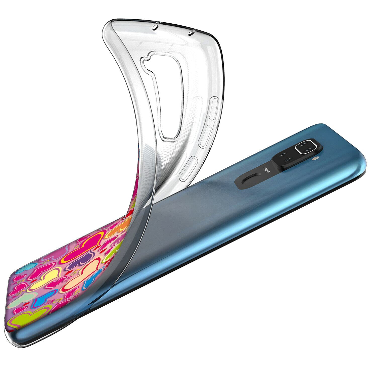 Mixroom - Cover Custodia Back Case In TPU Silicone Morbida Per Motorola Moto G50 Fantasia H 1037141