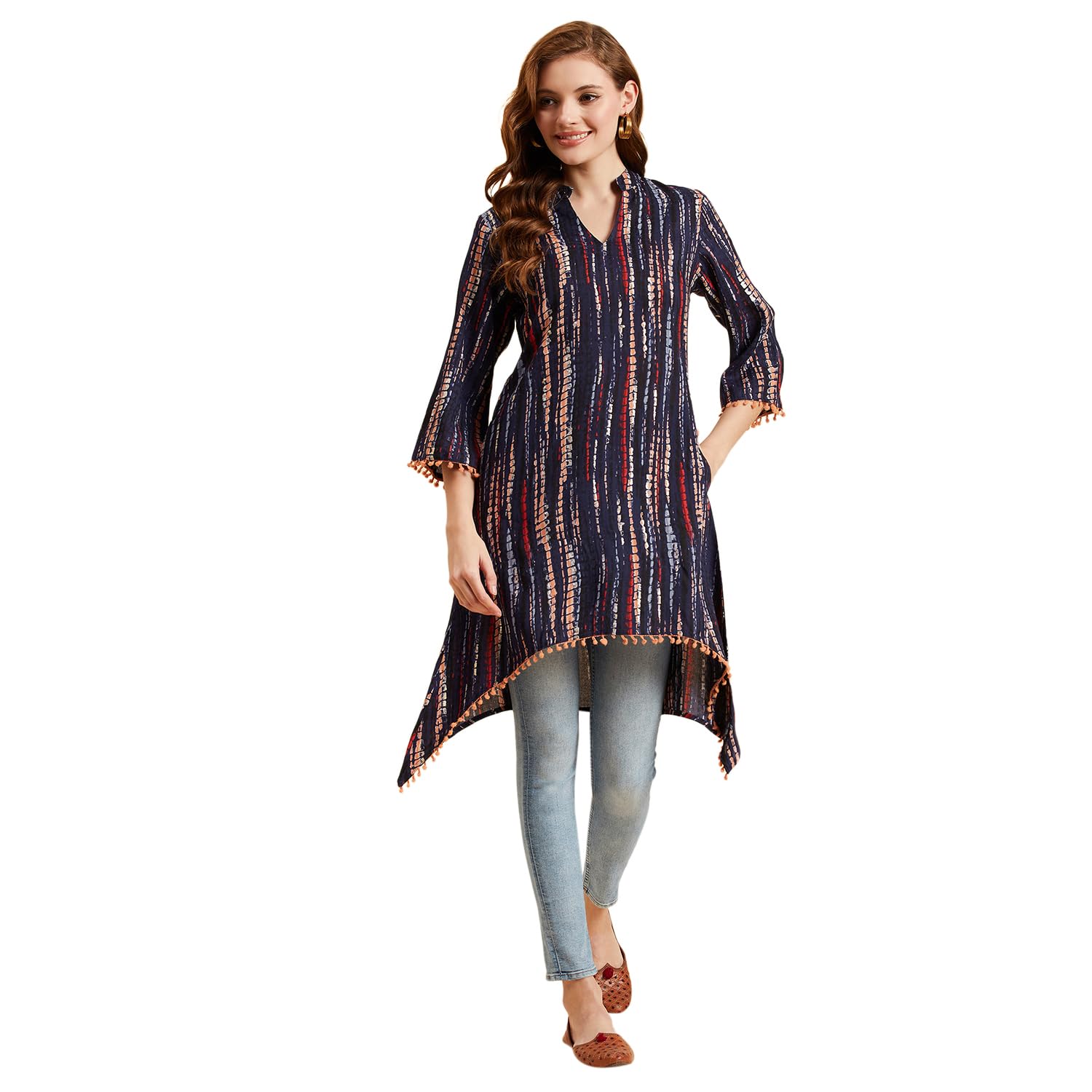 AziraBlue Tie & Dye Kurta