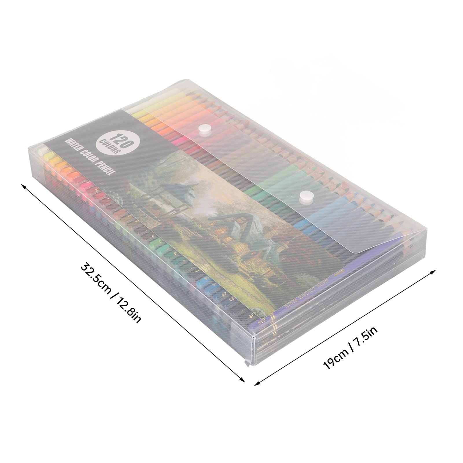 Aquarellstifte, professionelle, lebendige Farben, Buntstifte, Sets, Künstlerbedarf zum Ausmalen, Mischen, Schichten (120 Farben)
