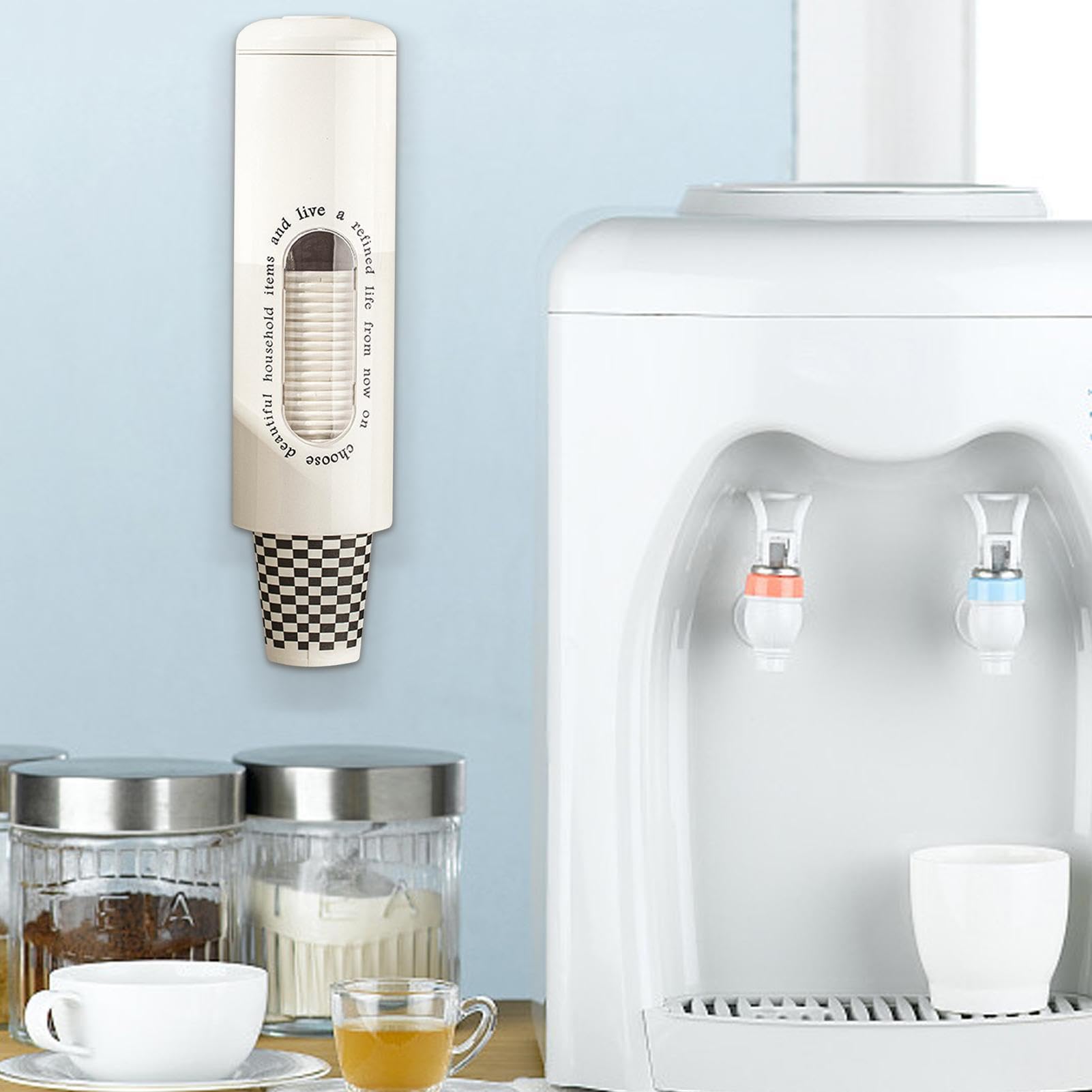 Getränkehalter Für Mundspülung - Becherhalter Aus Acryl Für Küche Und Bad