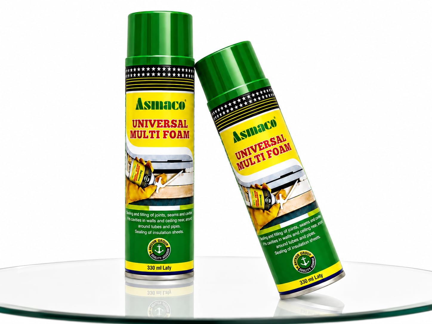 Universal Multi Foam Spray 330ml Polyurethane Expanding Sealant Gap Filler Waterproof Insulation (RLD49)-image-34