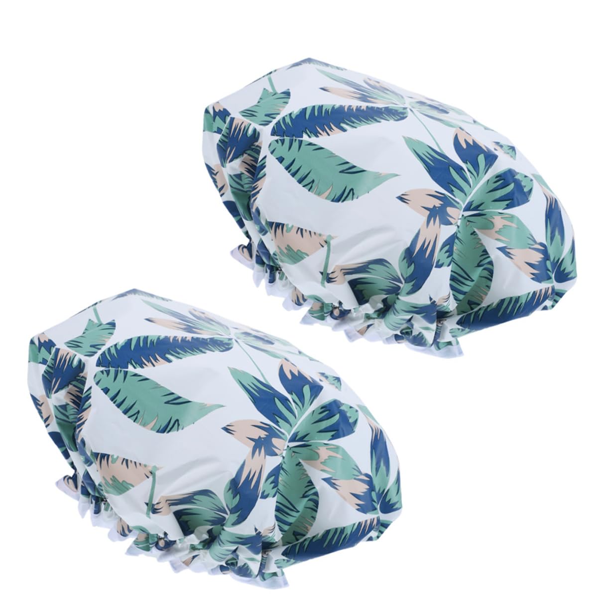 Healeved 10piezas Gorro De Ducha Reutilizable Para Mujer De Gorro Diseño Decorativo Tapa Elástica Para Baño y Tratamientos Capilares Para Cabello y Cuidado Del Pelo