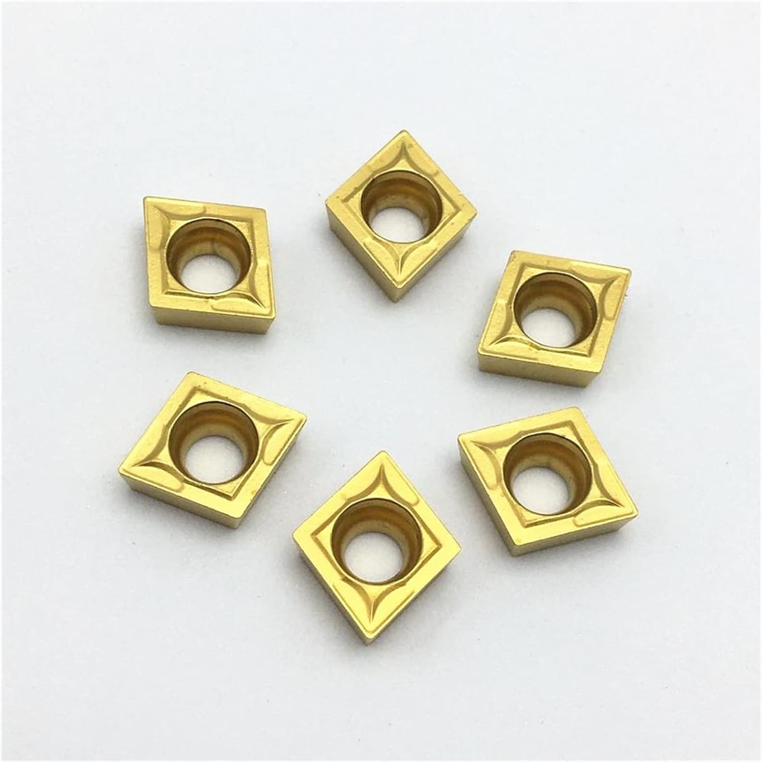 Carbide Milling Cutter 10PCS Turning Insert CCMT09T304 UE6020 Carbide Turning Tool Face Milling Cutter CCMT 09T304 CNC Lathe Tool (Angle : CCMT09T304 UE6020, Shank Diameter : 10PCS(1box))