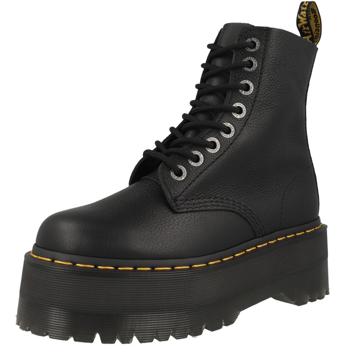 DR. MARTENS 1460 Pascal Max 8 Eye Boot, Anfibi Donna, Black, 40 EU