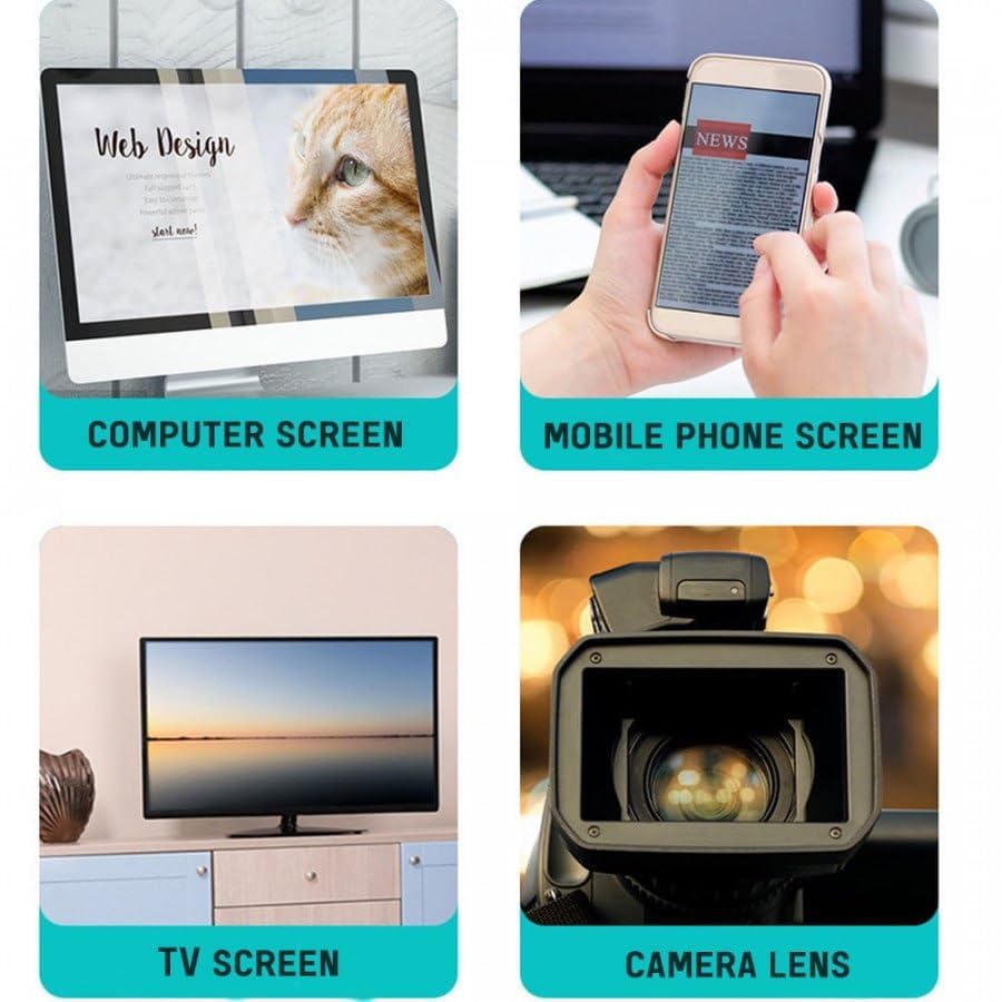 Image of Screen Wet and Dry Wipes Individually Wrapped Computer Screen Wipes Pre-moistened Screen Cleaner Wipes Phone iPhone iPad Tablet PC Keyboard TV Laptop Screen, Pack of 50
