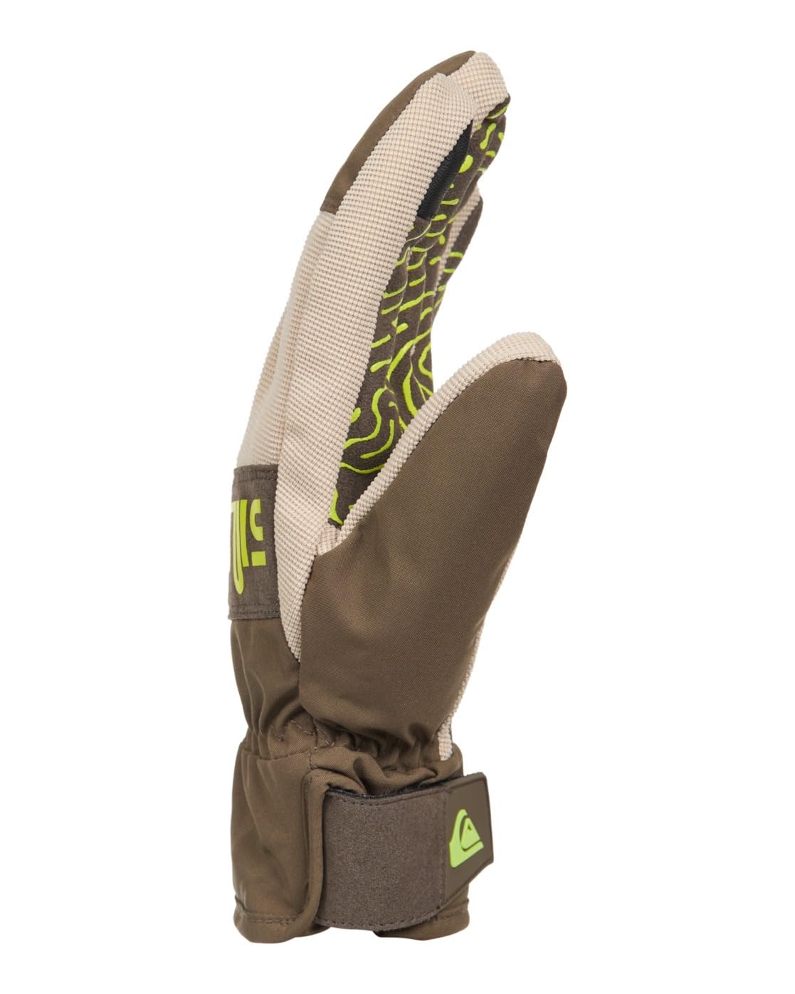 Quiksilver METHOD GLOVE Rękawiczki Brązowe L