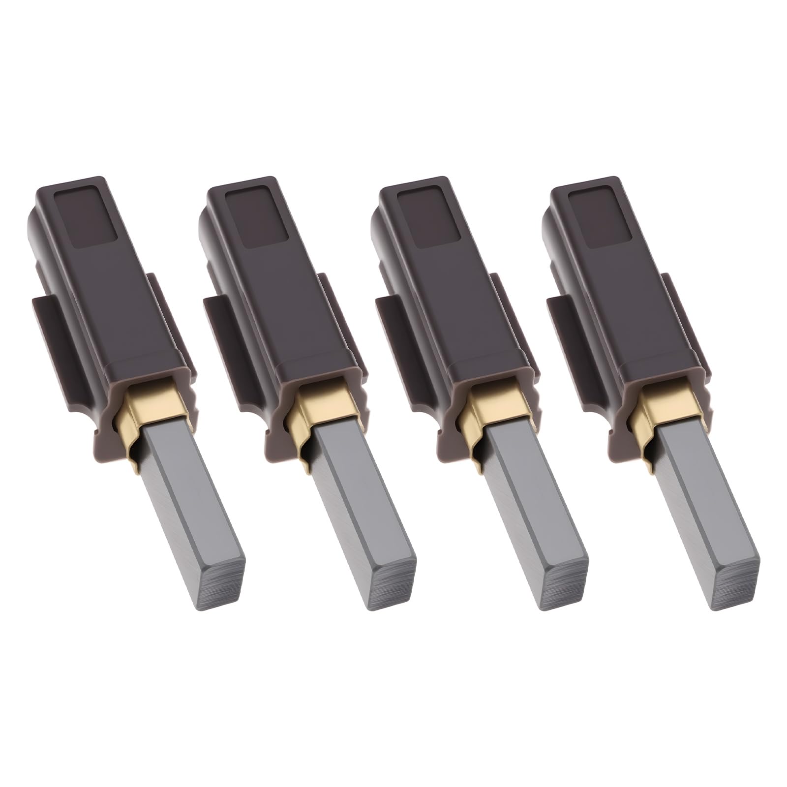 Create Idea 4Pcs Vacuum Motor Carbon Brushes 28X11x6.3mm Compatible With Fawas Duo Vac 3525 Sym-448E 300
