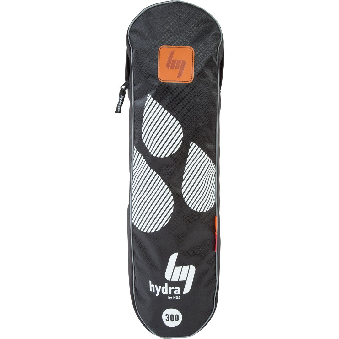 HQ HQ4-Kites Hydra, Größe 300, 350, 420, Dreileiner Lenkmatte Trainerkite, Perfekter Einstieg ins Powerkiten an Land oder im Wasser, inkl. 200kp Dyneemaschnüre 3x20m auf 3-line Controlbar 50cm