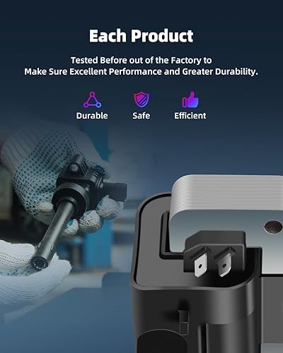 Miniatura 5 de ECCPP Bobinas de encendido portátiles de repuesto para automóvil compatibles con Mercury Villager para Infiniti Qx4 para Nissan