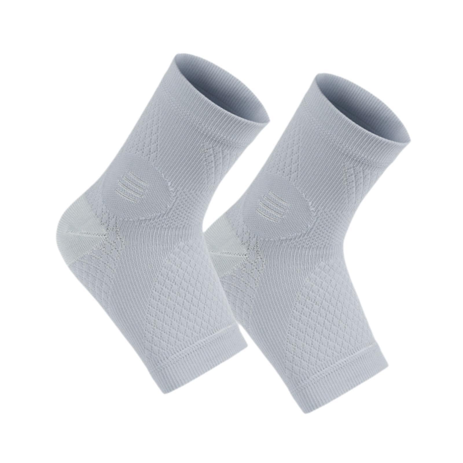 HEAVENGLOW Ankle Compression Socks Sweat Absorbing Breathable for Men/Women Ankle Brace L Gray|Orthotics, Braces & Sleeves| Orthotics, Braces & Sleeves| Orthopedics & Supports-image-46