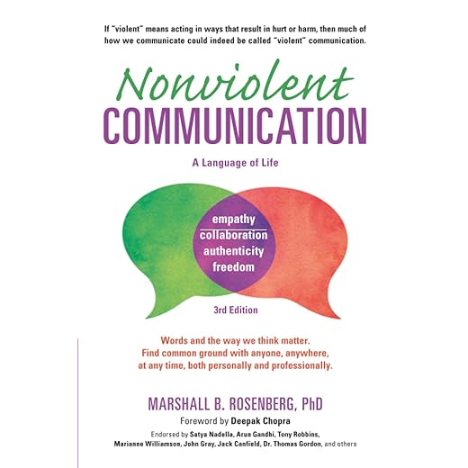 Nonviolent Communication: A Language of Life: Life-Changing Tools for Healthy Relationships (Nonviolent Communication Guides)
