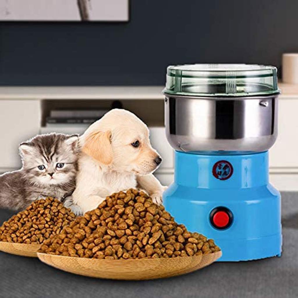 Electric High-Speed Mill Grinder with Safety STOP Bottom for Spice/Herb/Cereal/Beans/Pet Food