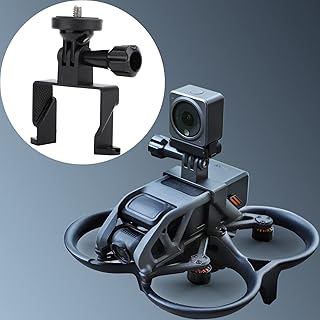 Honbobo Avata Holder, Avata Bracket Action Camera Holder for DJI Action 2/Insta 360 Go 2/Insta 360 Go Expansion Adapter Mount Accessories for DJI Avata