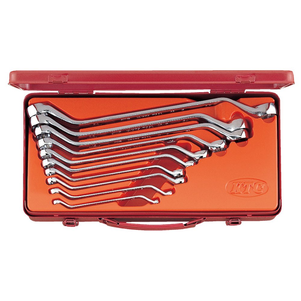 京都機械工具(KTC) 45度ロングめがねレンチ セット 6本組 M2506 KTC 京都機械工具 45゜ロングメガネレンチセット 10本組 M2510 KTC 京都