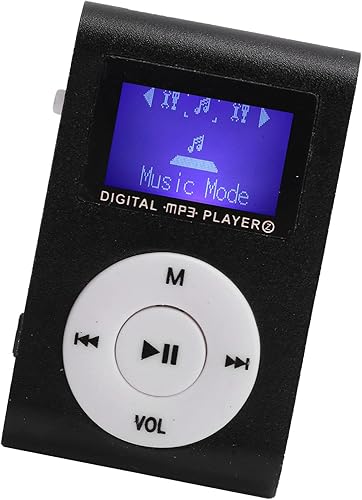 Miniatura 4 de Mini reproductor de MP3, reproductor de música portátil con clip, reproductor de MP3 de música clásica, dispositivo con pantalla LCD digital para