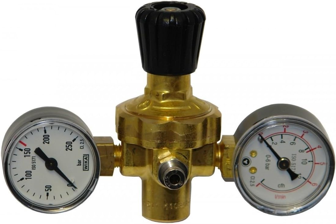 Mignon Pressure Reducer x CO2 – Argon Mix Disposable Cylinders, Art. 225200