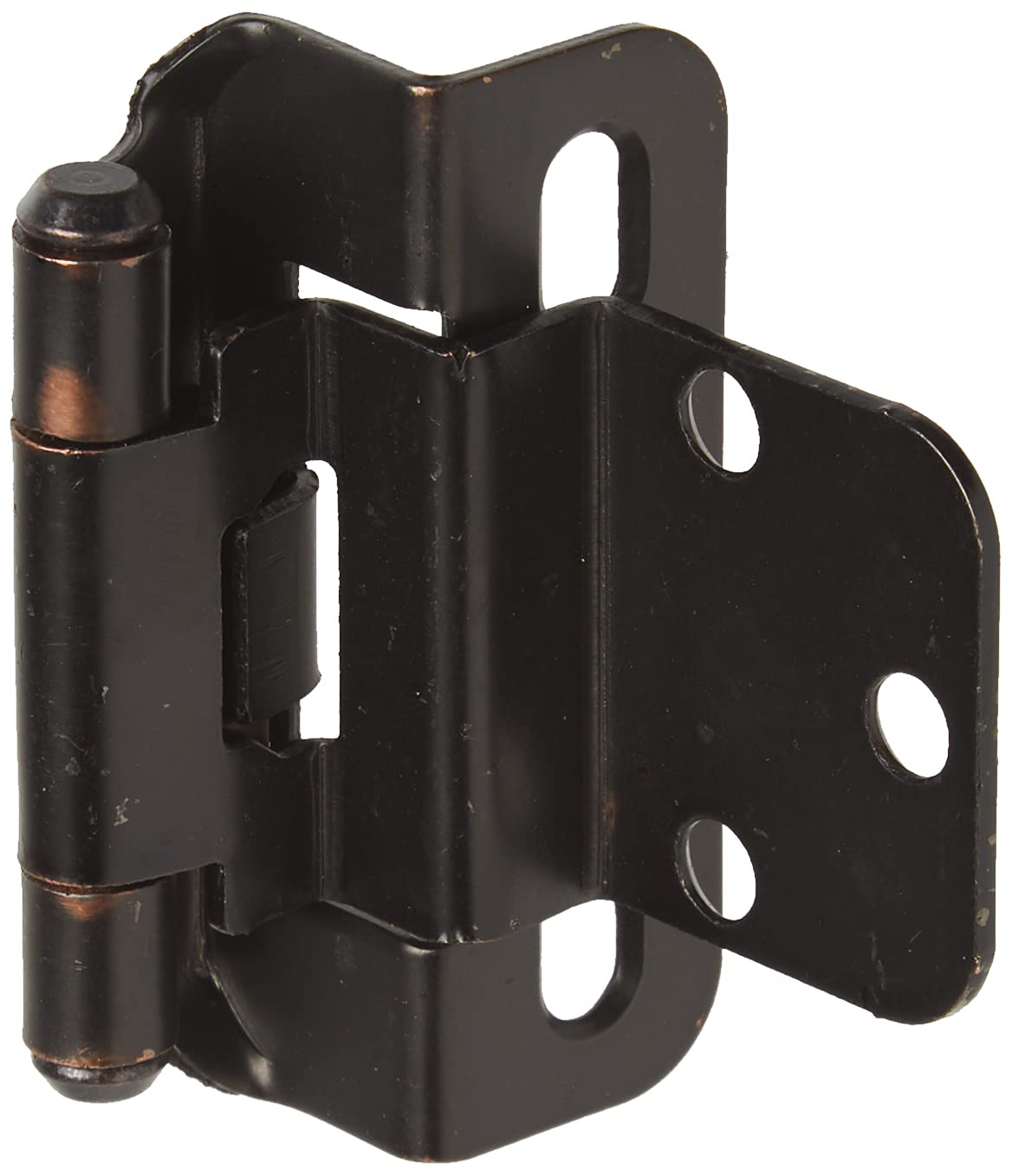 Amerock BPR7565ORB Hinge, Oil-Rubbed Bronze, 3/8 inch (10mm) Inset - Image 3