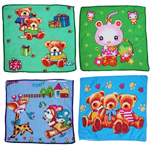 Image of Very Soft Cotton Hanky (Set of 10, Multicolour)