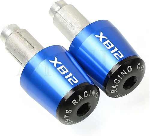 Accesorios de motocicleta 78 "0.866 in manillar empuñaduras mango barra extremo tapa para Buell XB12 2004-2008 XB12R XB12Scg XB12Ss 2009 Powersports