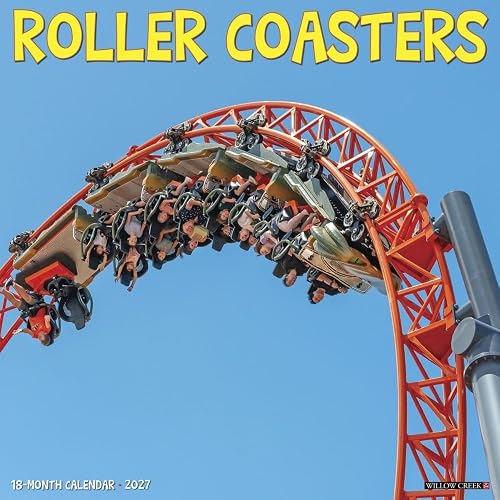 Willow Creek Press, Roller Coasters 2027 Wall Calendar