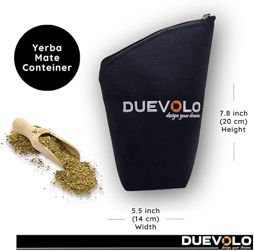 Miniatura 2 de Contenedor mate de acero inoxidable. Calabaza de yerba mate moderna con bombilla extraíble para una fácil limpieza