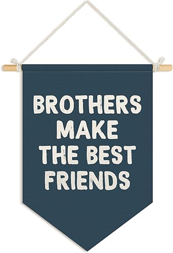 Miniatura 17 de Wheatwin Decoración de habitación de niños, decoración de pared retro de moda para niños, cuarto de bebé, dormitorio, sala de juegos, letrero de paz