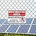 T&R Large Restricted Area Do Not Enter Authorized Personnel Only Sign,1 Pack,14x10 Inches Rust Free .040 Aluminum,UV Protected, Waterproof, Weatherproof and Fade Resistant,6 Pre-drilled Holes