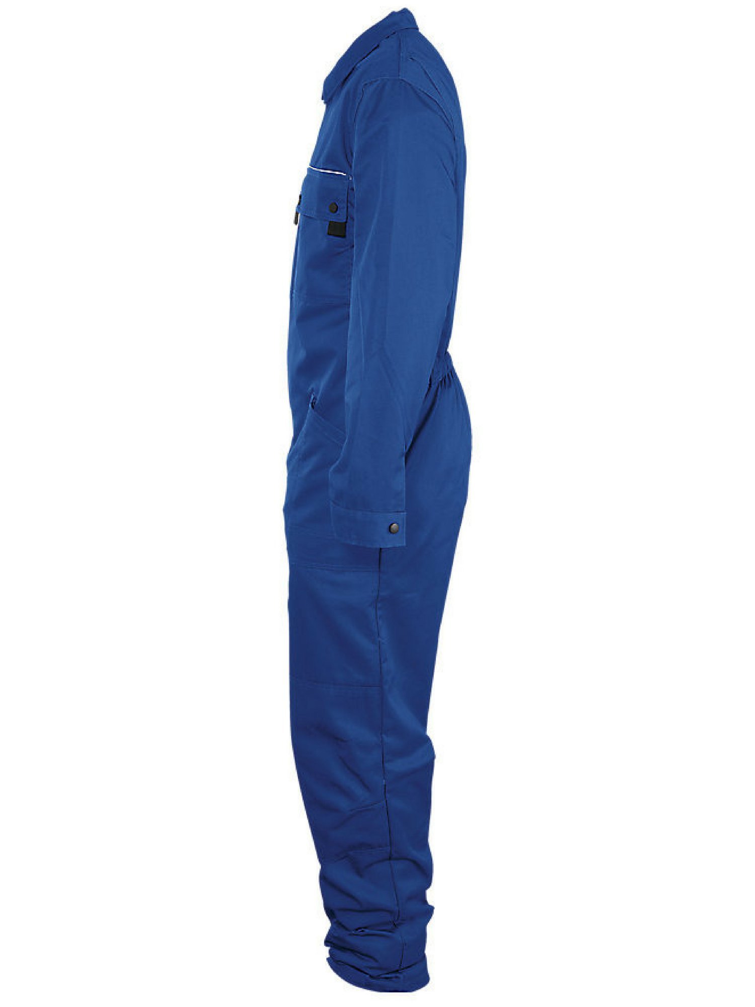 Solstice Pro - Combinaison Workwear Simple Zip (L, Bleu Bugatti)