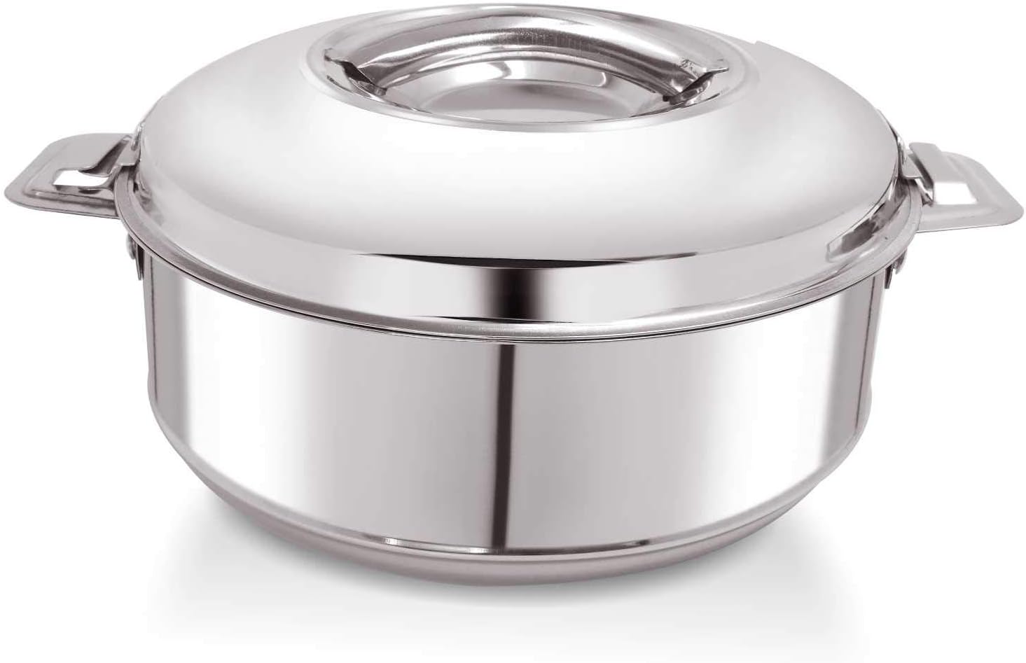 WARMEO Stainless Steel Solid Casserole - 1000ml, Set of 1, Silver