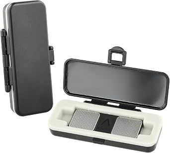 Kardia Mobile Case Only for KardiaMobile 1L EKG Heart Monitor, KardiaMobile 1L Case with Silicone Pad for Travel and Portable, Protect Kardia CASE ONLY Black