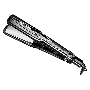 RED Pro Titanium 460 Styler Flat Iron, 1 1/2 for Silk Pressing & Keratin Treatments, Eliminates Frizz, Instant Heat, Auto Shut-Off, Heavy Duty Swivel Cord