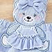 Baby Girl Clothes 3-6 Months Cute Summer Outfits Short Sleeve Romper Fashionable Teddy Bear Girl Print Desig, Blue Little Bear Skirt 3-6M