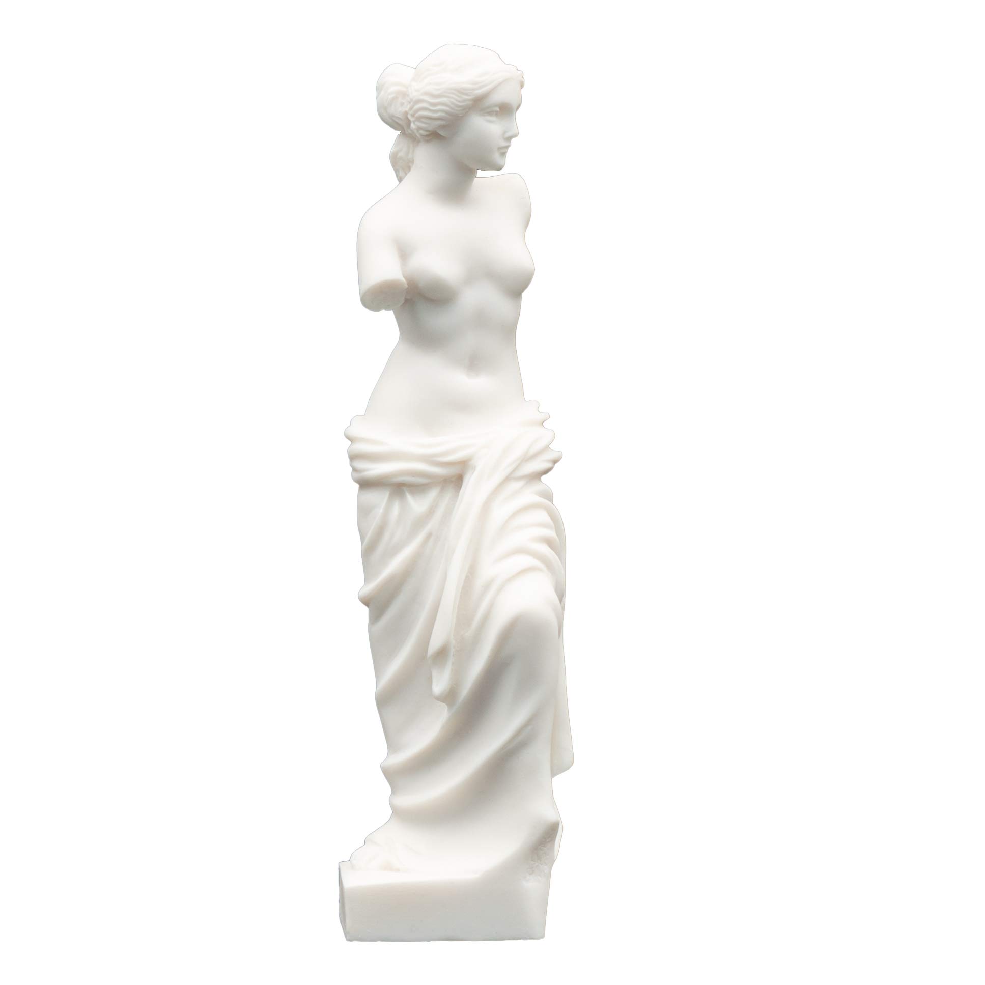 Helcee Handmade Alabaster Venus de Milo Statue 11.2 in